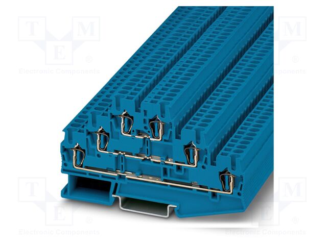 Splice terminal: rail; ST; PA; terminals: 6; W: 5.2mm; H: 99.5mm