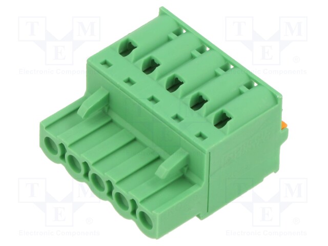 Pluggable terminal block; 5mm; ways: 5; straight; plug; female