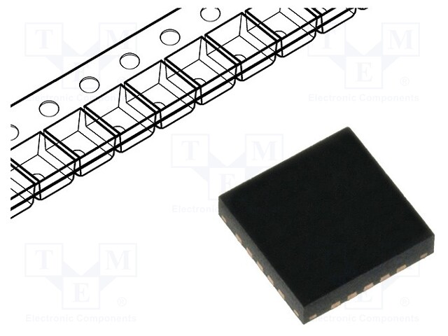 IC: PIC microcontroller; Memory: 4kB; SRAM: 512B; 1.8÷3.6VDC; SMD