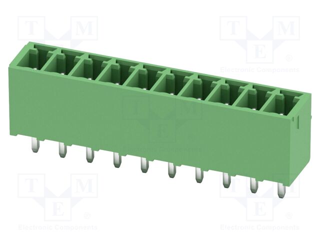 PCB headers, nominal cross section: 1.5 mm?, color: green, n