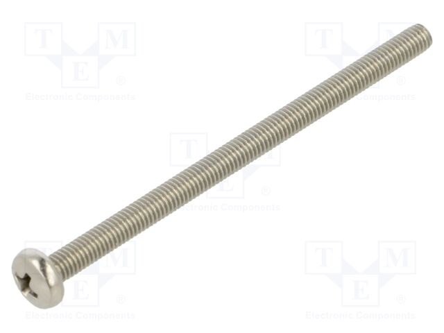Screw; M3x50; Head: cheese head; Phillips; PH1; A2 stainless steel