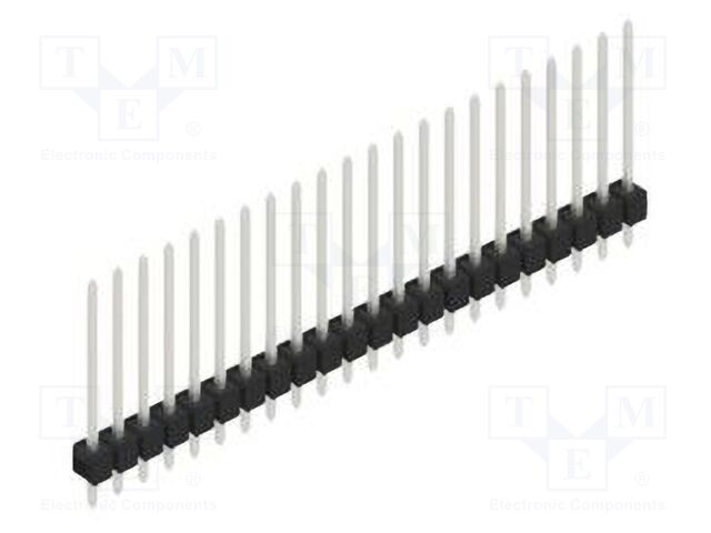 Connector: pin strips; pin header; male; PIN: 22; 2.54mm; THT; 1x22