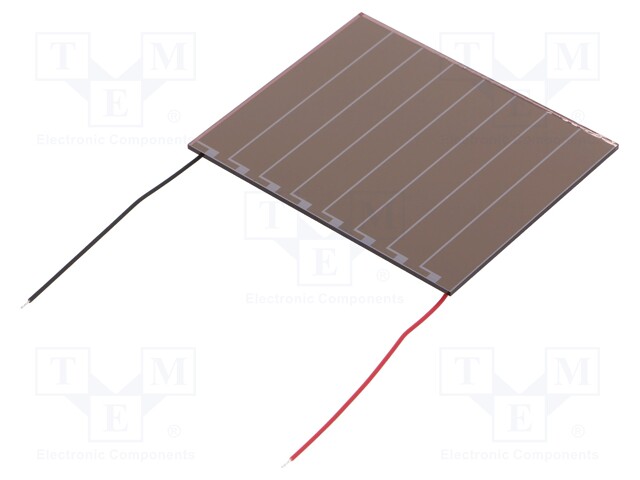 Photovoltaic cell; indoor; 58.1x48.6x1.1mm; 7.8g; 126uW; 4.2uA
