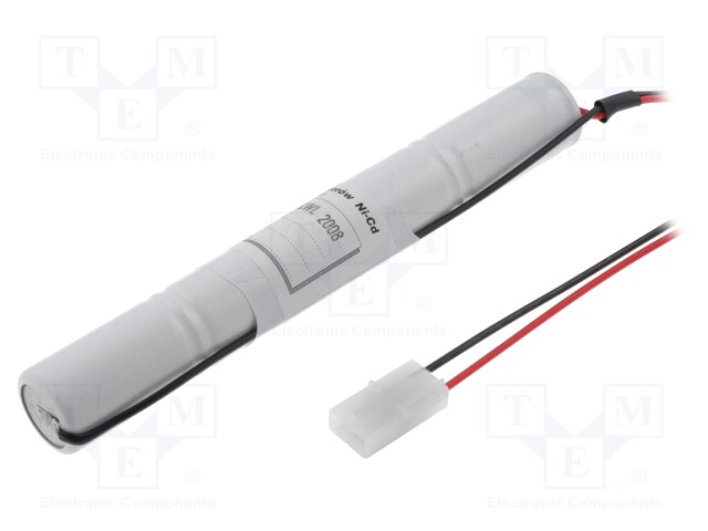 Re-battery: Ni-Cd; SubC; 4.8V; 1500mAh; Ø23x172mm; Temp: -20÷65°C