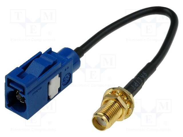 Antenna adapter; Fakra socket,SMA-B plug; 0.15m