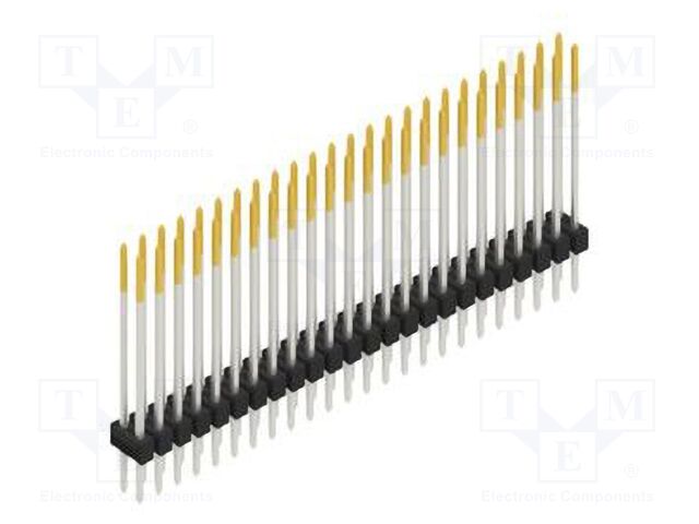 Connector: pin strips; pin header; male; PIN: 48; 2.54mm; THT; 2x24