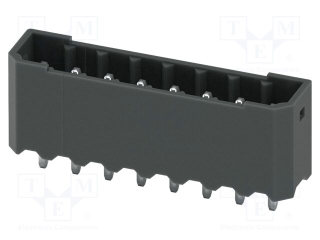 PCB headers, nominal cross section: 0.5 mm?, color: black, n