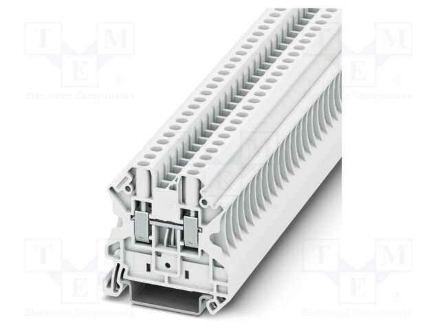 Splice terminal: rail; UT; 32A; 1kV; screw terminal; PA; 0.14÷6mm2