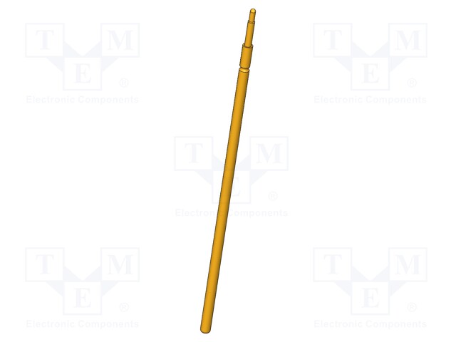 Needle-like test probe; Operational spring compression: 0.3mm