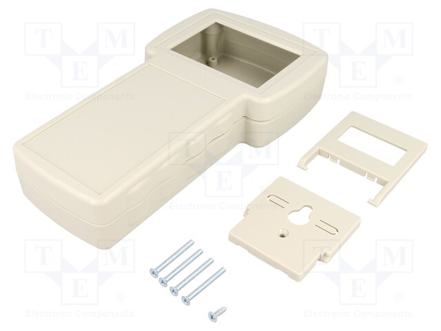 Enclosure: for devices with displays; X: 110mm; Y: 210mm; Z: 40.5mm