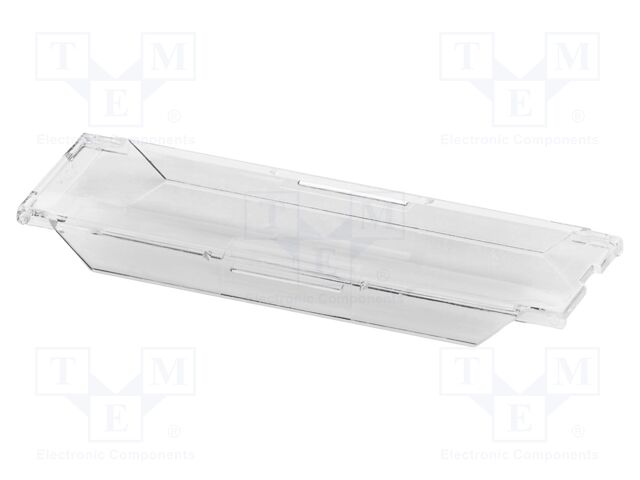 Cover; transparent; UL94V-2; ME MAX 22,5; polycarbonate; X: 22.6mm
