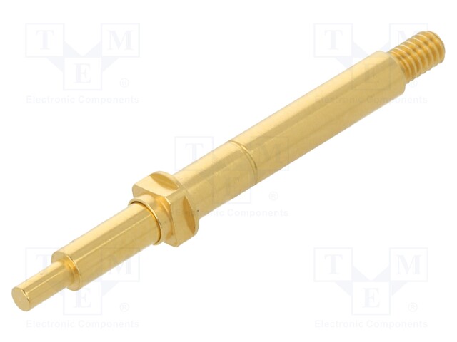 Test probe; Operational spring compression: 4mm; Min.pitch: 4mm