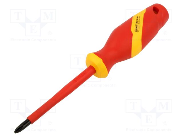 Screwdriver: insulated; Phillips; PH2; 100mm; 1kVAC