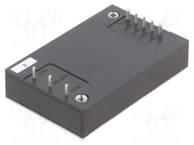 Converter: DC/DC; 75W; Uin: 9÷75V; 24VDC; Iout: 3.12A; 66g; 200kHz