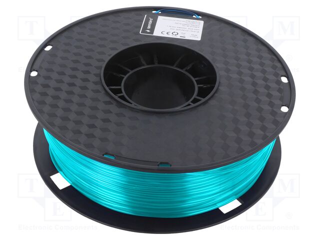 Filament: PET-G; 1.75mm; blue; 220÷260°C; 1kg