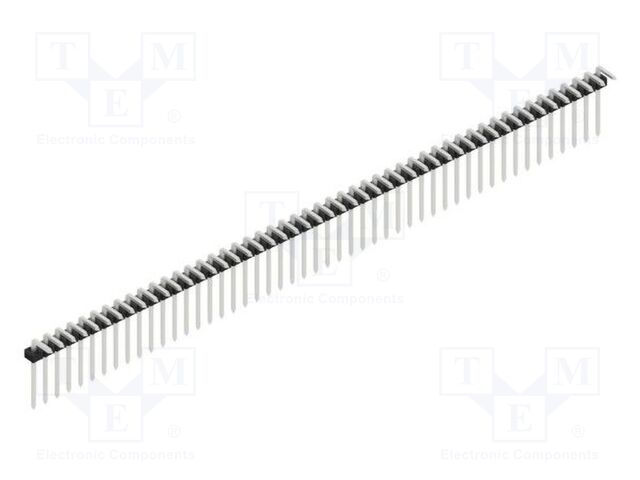 Connector: pin strips; pin header; male; PIN: 49; 2mm; THT; 1x49