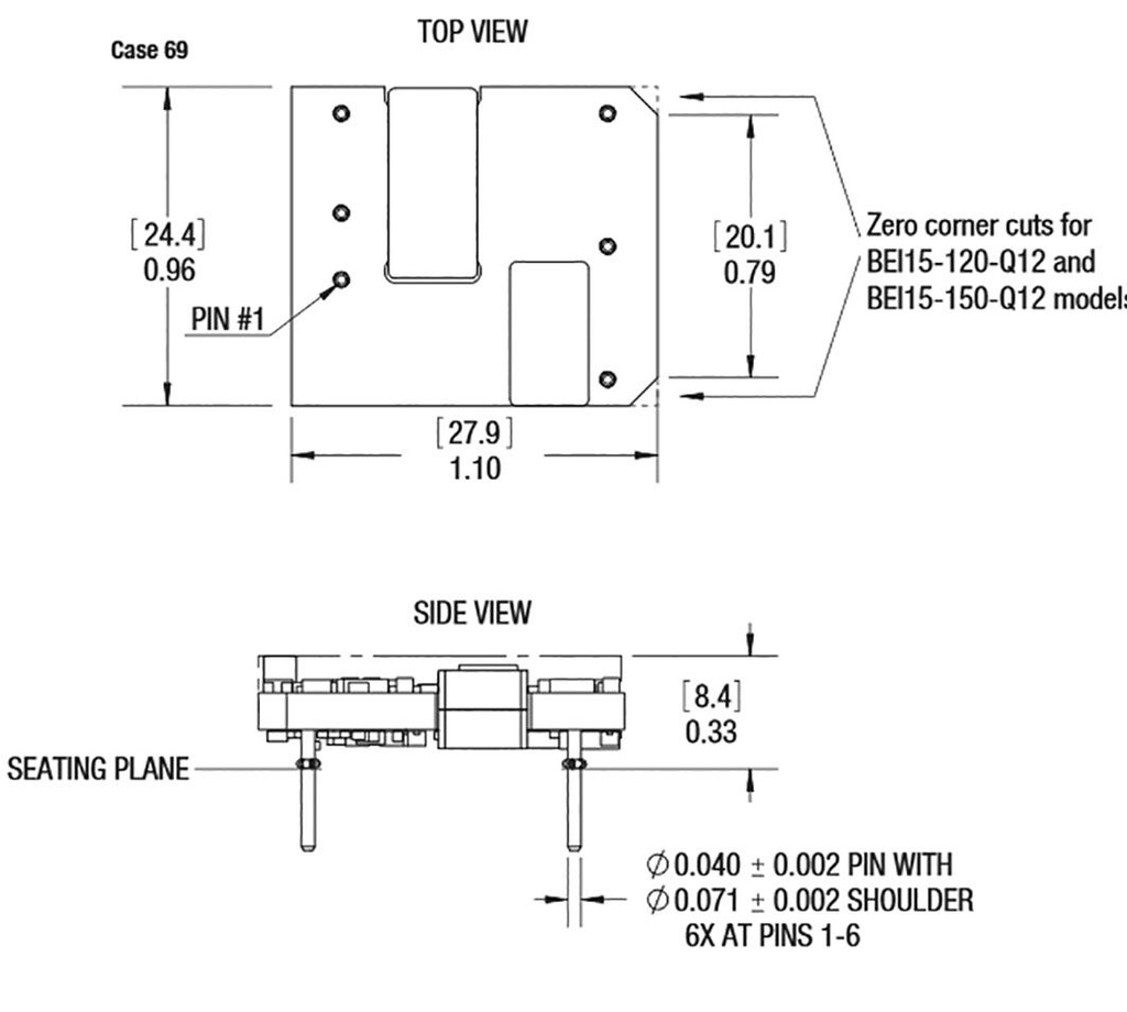Converter: DC/DC; 15W; Uin: 9÷36V; Uout: 12VDC; Uout2: -12VDC; DIP