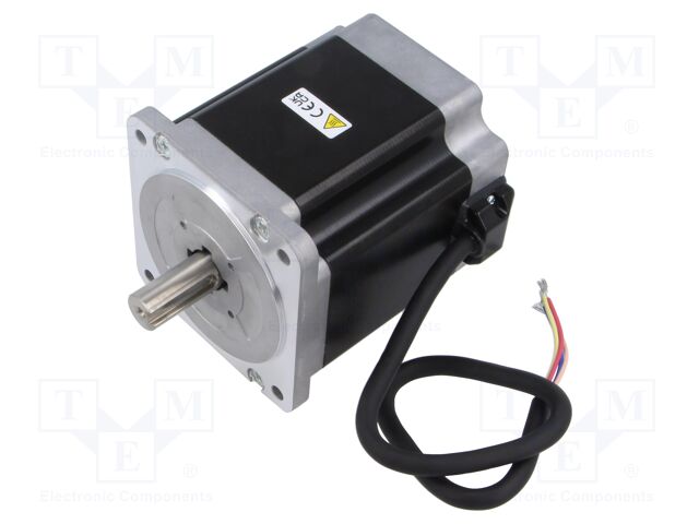 Motor: AC; 2-phase,bipolar,stepper; 100VAC; step 1,8°; 6.4Nm; 2A