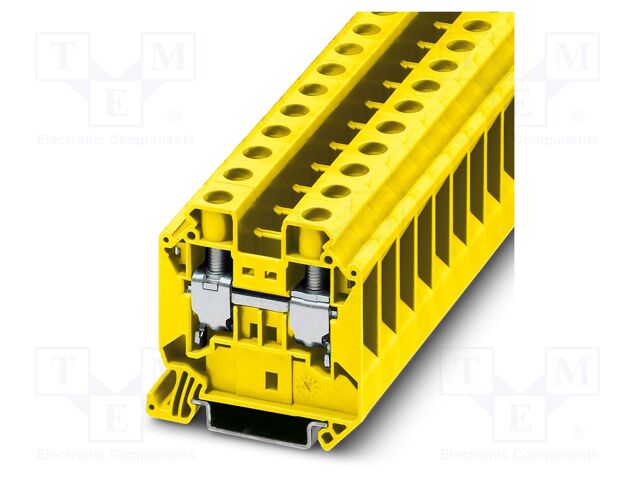 Splice terminal: rail; UT; PA; L: 54.4mm; terminals: 2; W: 12.2mm