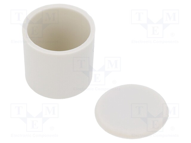 Enclosure: for alarms; Z: 14mm; ABS; grey; Ø: 14.8mm