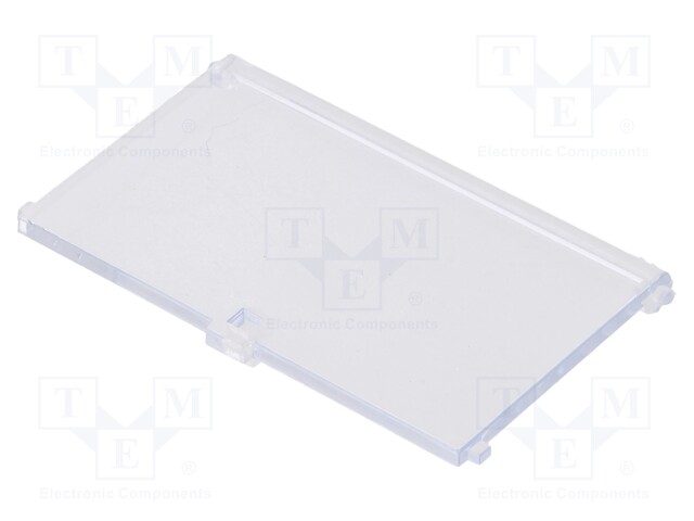 Front panel; without frame,with holder; 4M Modulbox One