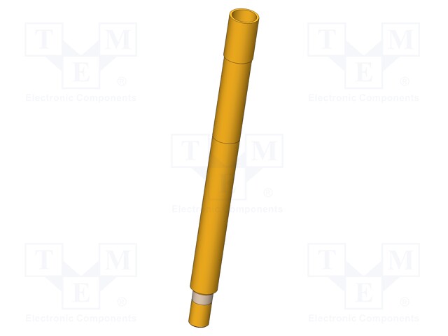 Test probe socket; Contact plating: gold-plated; push-in; KS-465