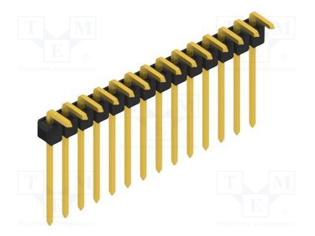 Connector: pin strips; pin header; male; PIN: 14; 2.54mm; THT; 1x14