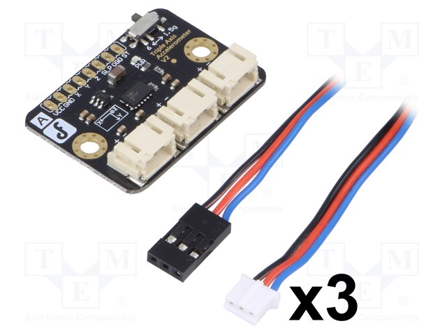 Sensor: accelerometer; 3.3÷8VDC; analog; MMA7361LC; ±5,±6g; module