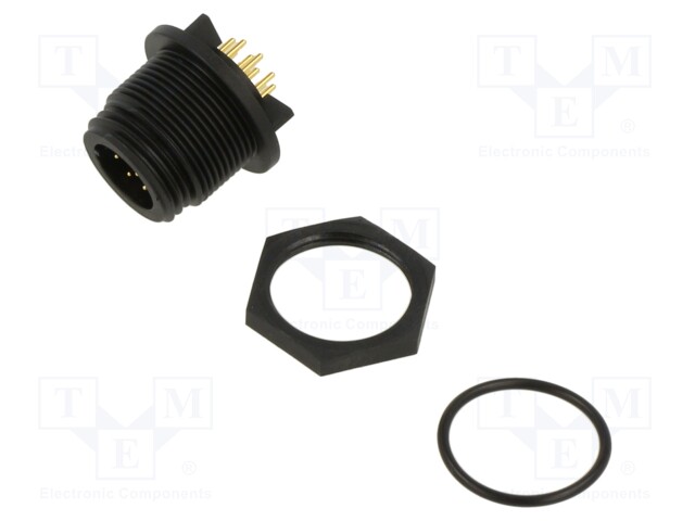 Connector: circular; socket; male; PIN: 10; Buccaneer 400; IP68