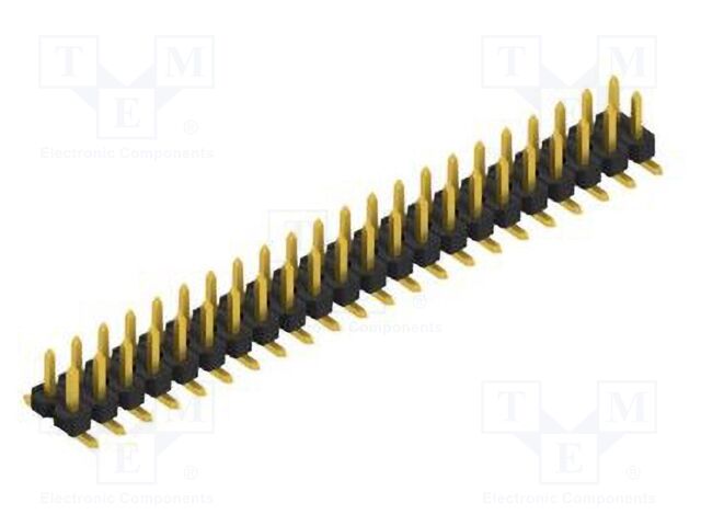 Connector: pin strips; pin header; male; PIN: 44; 2.54mm; SMT; 2x22