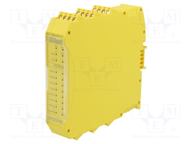 I/O extension module; 24VDC; IN: 4; OUT: 12; for DIN rail mounting