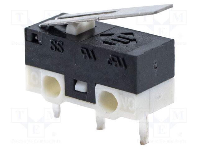MICROSWITCH, LEVER, SPDT, 3A, 125VAC