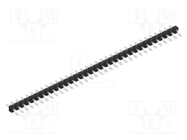 Connector: pin strips; pin header; male; PIN: 34; 2.54mm; SMT; 1x34