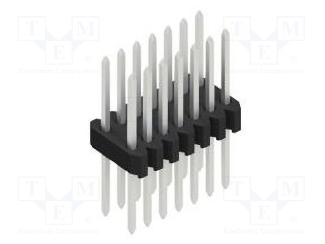 Connector: pin strips; pin header; male; PIN: 14; 1.27mm; THT; 2x7