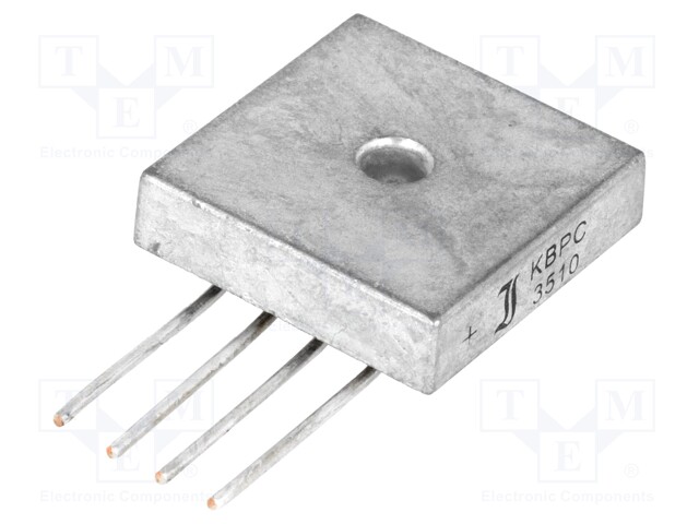 Single-phase bridge rectifier; Urmax: 100V; If: 25A; Ifsm: 270A