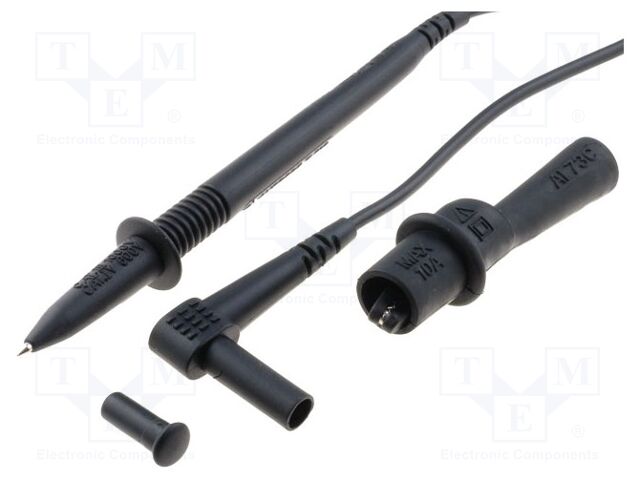 Test lead; Equipment: crocodile clips