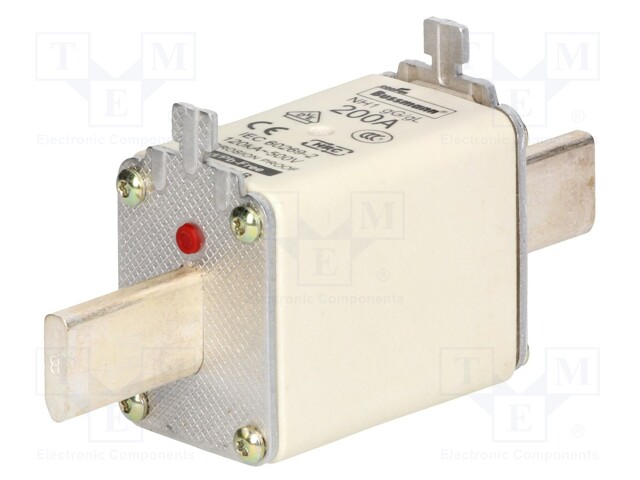 Fuse: fuse; 200A; 500VAC; 250VDC; ceramic,industrial; NH1