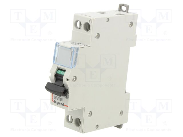 Circuit breaker; 400VAC; Inom: 32A; Poles: 1+N; DIN; Charact: C; 6kA