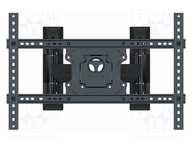 Holder; for wall mounting; 45.5kg; 32÷75"; black