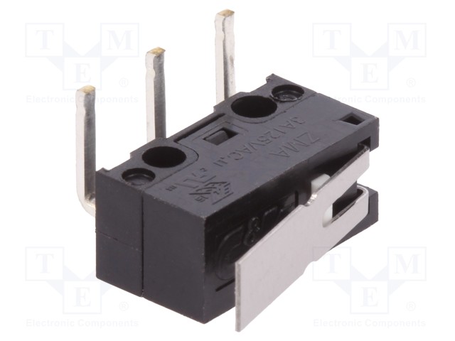 Microswitch SNAP ACTION; with lever; SPDT; 3A/125VAC; ON-(ON)