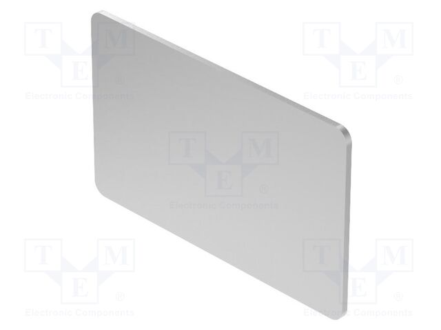 Description label; OptoHiT; 14.5x23.5mm; aluminium
