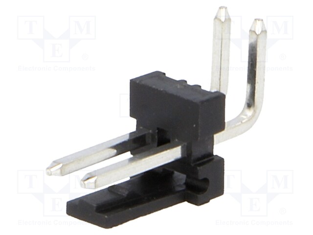 Socket; wire-board; male; PIN: 2; 3.96mm; THT; MAS-CON; tinned