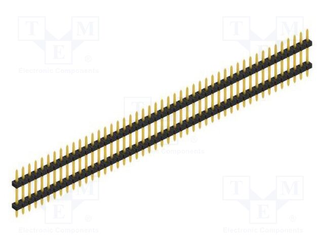 Connector: pin strips; pin header; male; PIN: 47; 2mm; THT; 1x47