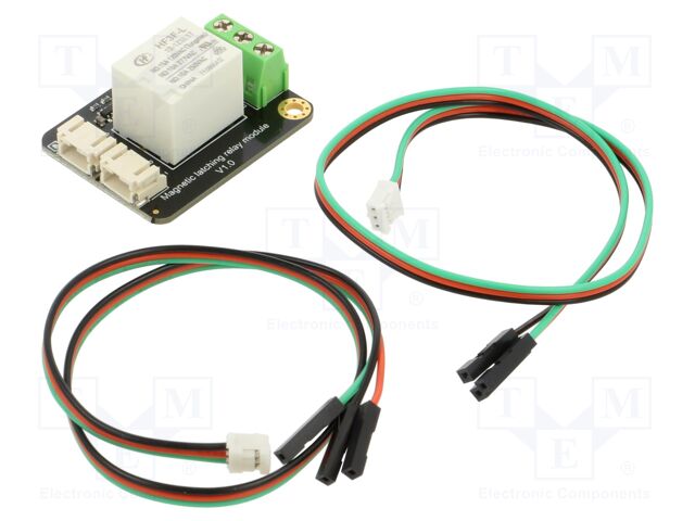 Module: relay; Gravity; 3.3÷5VDC; 42x32mm; screw; Ch: 1; max.36VAC