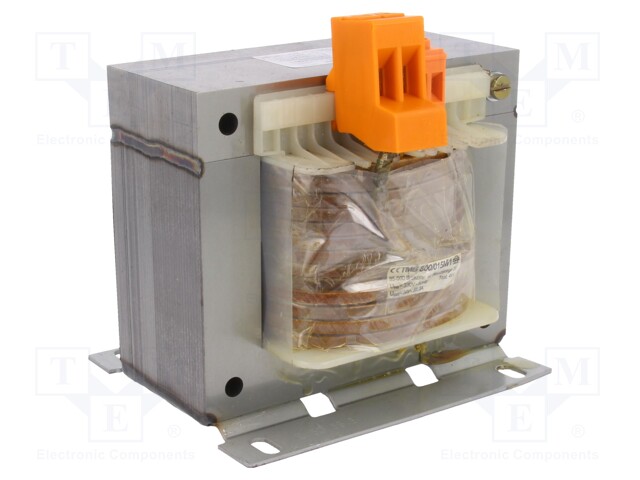 Transformer: mains; 800VA; 230VAC; 24V; Leads: terminal block; IP00