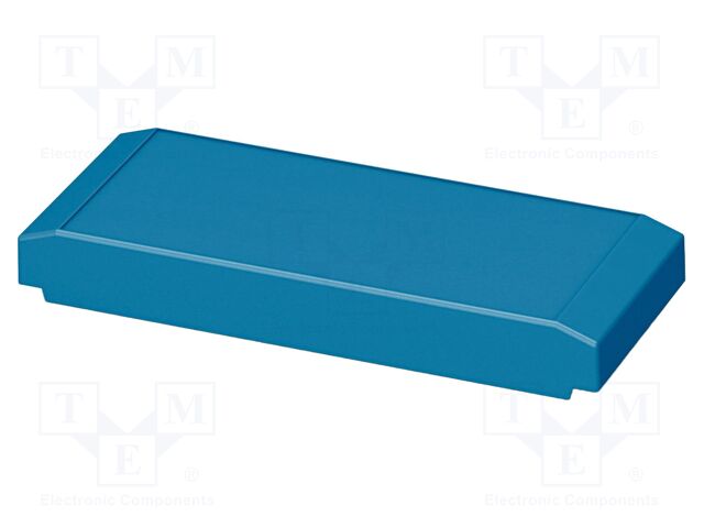 Upper housing; blue; ICS50; X: 50.1mm; Y: 122.5mm; Z: 14.35mm