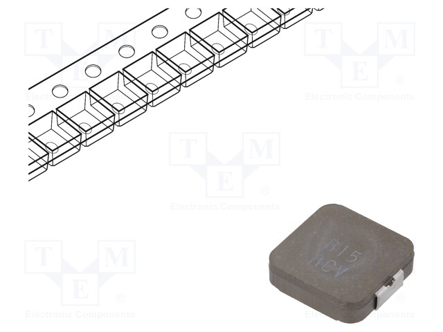 Inductor: ferrite; 150nH; Ioper: 39.9A; 1.3mΩ; ±20%; Isat: 85A