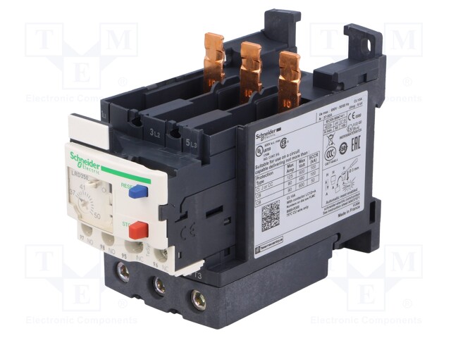 Thermal relay; Series: TeSys D; Leads: screw terminals; 37÷50A