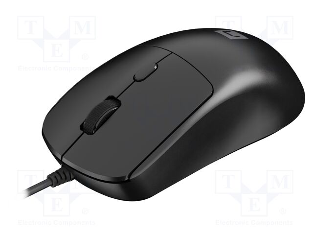 Mouse; HAWK 2; black; USB A; optical,wired; PnP,DPI change button