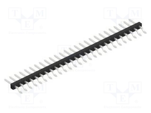 Connector: pin strips; pin header; male; PIN: 26; 2mm; SMT; 1x26